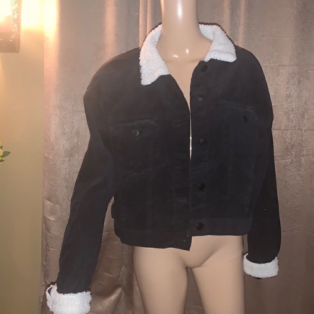 Black Corduroy Jacket 